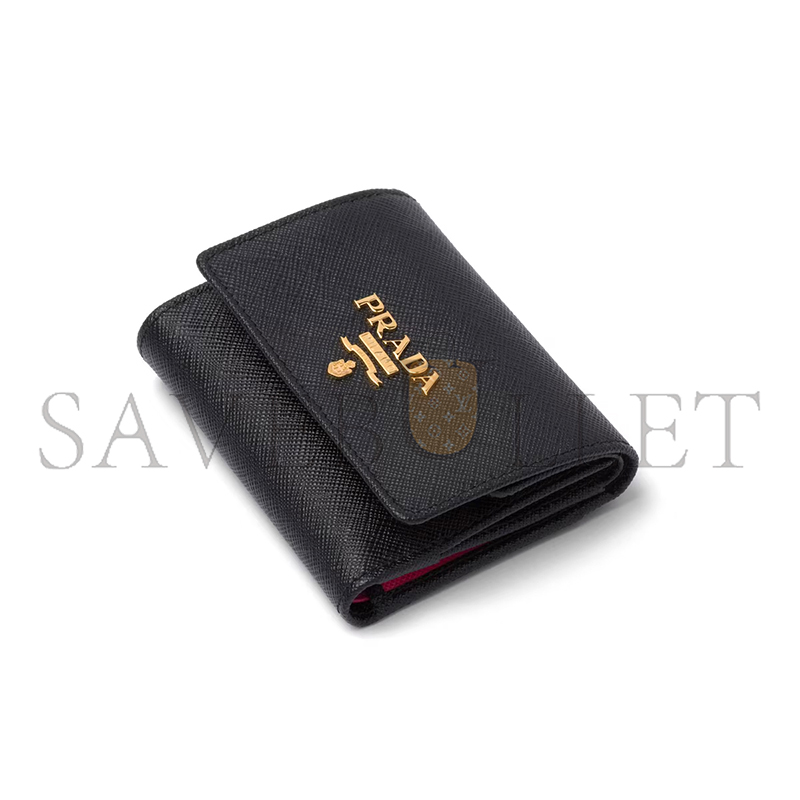 PRADA SMALL SAFFIANO LEATHER WALLET 1MH043 (10*8.5cm)